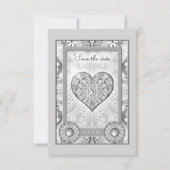 Cartons Réponse Dentelle en céramique Gris (Devant)