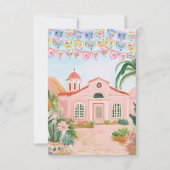 Cartons Réponse Destination Rose Mexique  (Dos)