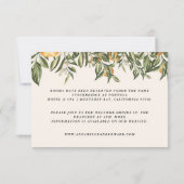 Cartons Réponse Détails botaniques modernes rustiques d'orange d'a (Dos)