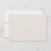 Cartons Réponse Détails du bouquet romantique (Dos)