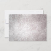 Cartons Réponse Dîner Gothique Noir & Bourgogne Crâne & Araignée (Dos)