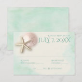 Cartons Réponse Dollar de sable et réaction de la Monnaie Aqua de  (Devant / Derrière)