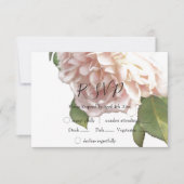 Cartons Réponse Dusty Ivory Rose (Devant)