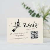 Cartons Réponse Écrit main tiré cupid Quirky Mariage (Debout devant)