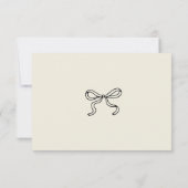 Cartons Réponse Écrit main tiré cupid Quirky Mariage (Dos)