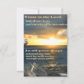 Cartons Réponse Écriture chrétienne (Devant)