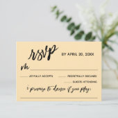 Cartons Réponse Écriture manuscrite décontractée avec demande de c (Debout devant)