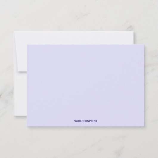 Cartons Réponse Editable Purple Campunala Post Mariage Breakfast (Dos)