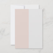 Cartons Réponse Effets doux violet et gris avec fleurs (Dos)