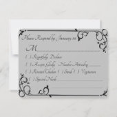 Cartons Réponse Eiffel Tour Printemps Lever de soleil (Dos)