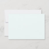 Cartons Réponse Élégant code QR coquillages marins mariage plage (Dos)