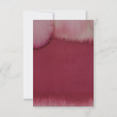 Cartons réponse | Élégant Floral Rustic Boho Rose (Dos)