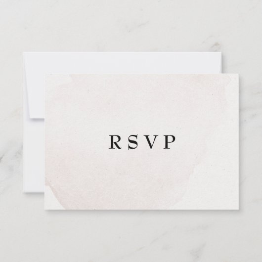 Cartons Réponse Élégant Mariage de couronne de fleurs séchées (Dos)