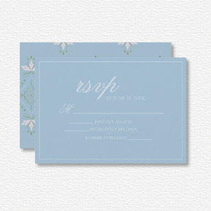 Cartons Réponse Élégant Mariage Diamond