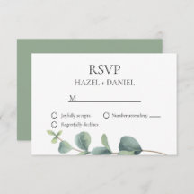 Élégant Mariage Eucalyptus