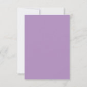 Cartons Réponse Élégant minimal Iris Floral (Dos)