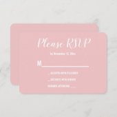 Cartons Réponse Élégant Noix Roses Sur L'Un De L'Autre Mignonne Ma (Devant / Derrière)