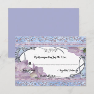 Cartons Réponse Elégant Ornate Parties scintillant brillante Luxe 