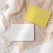 Cartons Réponse Élégant script Mariage formel