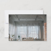 Cartons Réponse Elégant thème rustique mariage thème automne Maria (Dos)