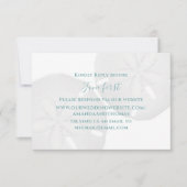 Cartons Réponse Elégante aquarelle Beach Sand Dollar Via Site Web (Devant)