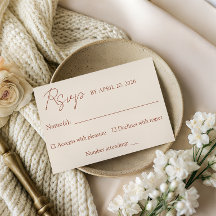 Élégante Calligraphie Moderne Mariage Minimaliste