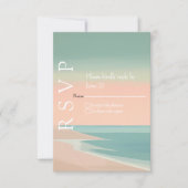 Cartons Réponse Elégante plage moderne (Devant)