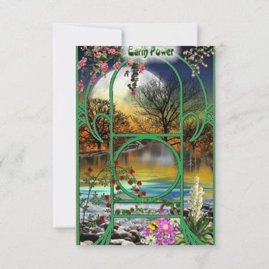 Cartons Réponse Élément planète Terre (Dos)