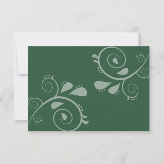 Cartons Réponse Emerald Green Enchanted Forest (Dos)