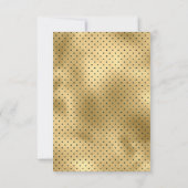 Cartons Réponse Emerald Green Or dentelle Mariage islamique (Dos)