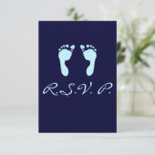 Cartons Réponse Empreintes bébé (Garçon) (Debout devant)