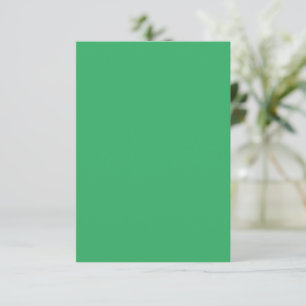Cartons Réponse Épingle à bouton vert émeraude personnalisée