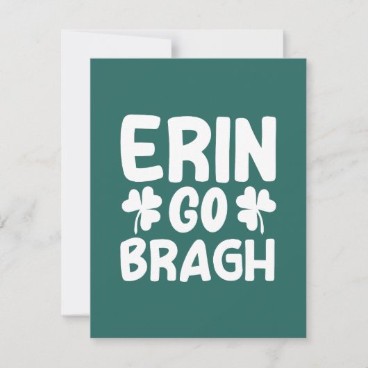 Cartons Réponse Erin Go Bragh-60850 (Devant)