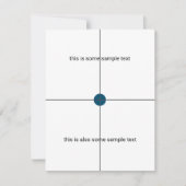 Cartons Réponse essai échantillon (Devant)