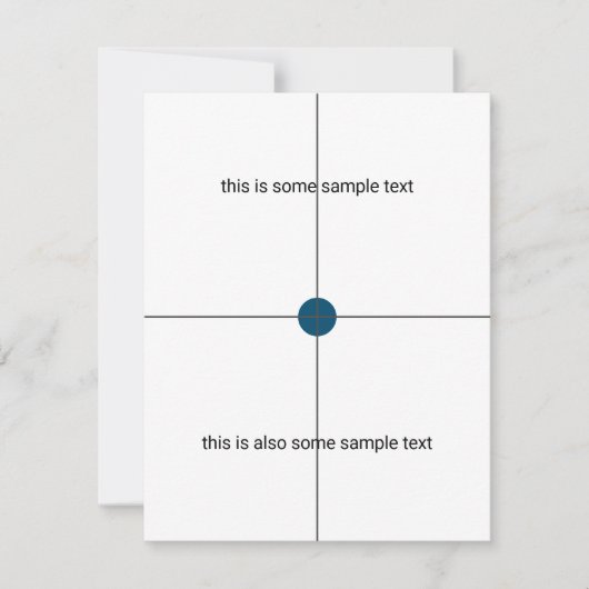 Cartons Réponse essai échantillon (Devant)