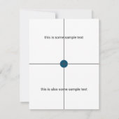 Cartons Réponse essai échantillon (Dos)