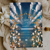 Cartons Réponse Eternal Love Baroque Floral Mariage à thème