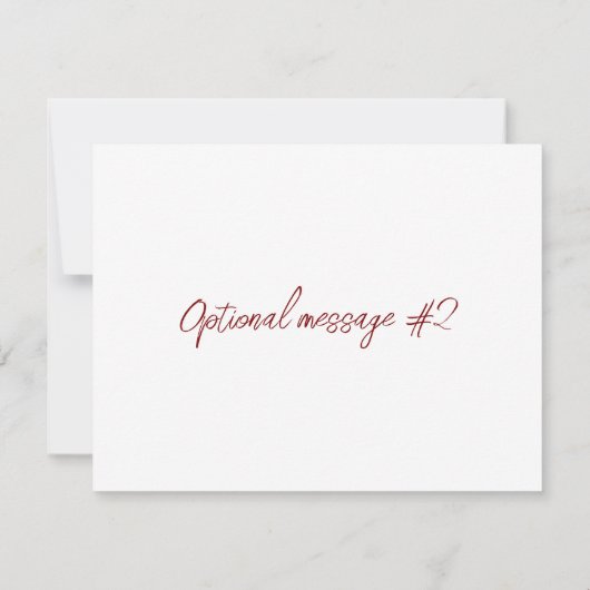 Cartons Réponse Étiquette d'adresse de retour d'art floral avec un (Dos)