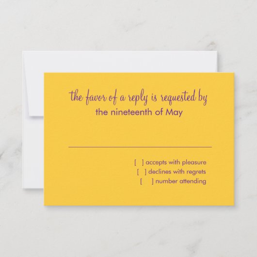 Cartons Réponse Étoiles bleu violet bat mitzvah sur n'importe quel (Devant)