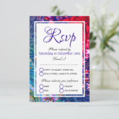 Cartons Réponse ÉTOILES DE NOËL | Hiver Abstrait | Repas festif (Debout devant)