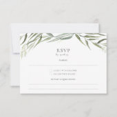 Cartons Réponse Eucalyptus Gum Feuille Mariage de verdure (Devant)