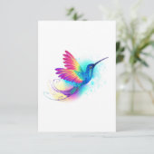 Cartons Réponse Exotic Rainbow Hummingbird (Debout devant)