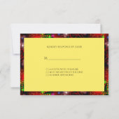 Cartons Réponse Explosion de couleurs des étoiles filantes de la s (Dos)