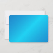 Cartons Réponse Fairy Tale Carriage Peacock Blue Response (Dos)