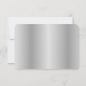 Cartons Réponse Fairy Tale Carriage Peacock Silver Response (Dos)