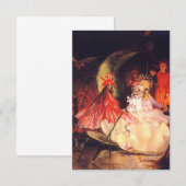 Cartons Réponse Fées d'été (Devant / Derrière)