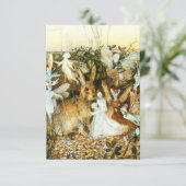 Cartons Réponse Fées et lapin (Debout devant)