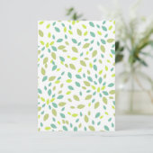 Cartons Réponse Feuilles (Vertes) (Debout devant)