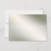 Cartons Réponse Feuilles verts Cockatoo à la fête de mariage (Dos)