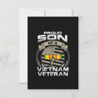 Fils fier du Vietnam Vétérinaire Drapeau américain